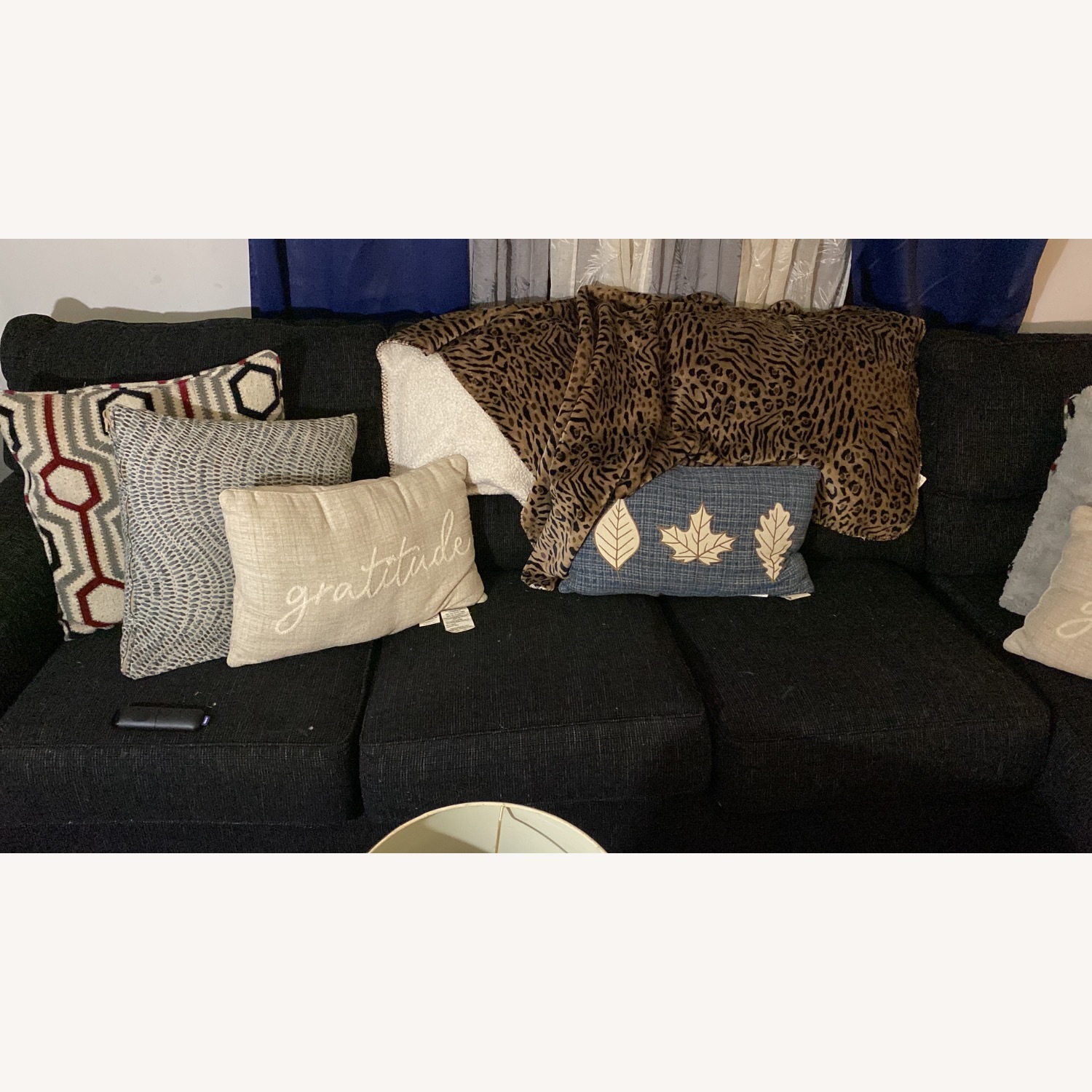 Ashley Furniture Black 2 Piece Sectional - image-4