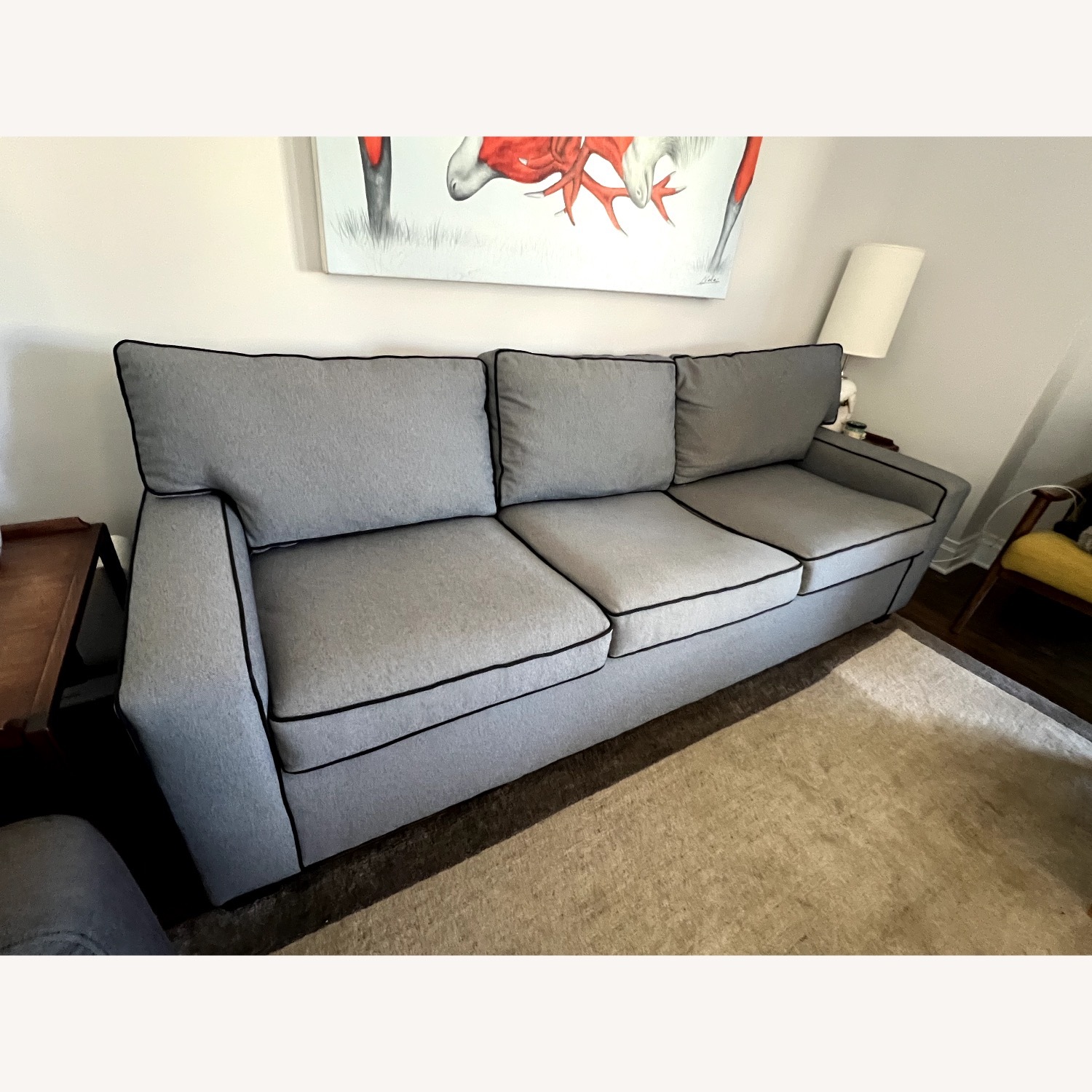 Mitchell Gold + Bob Williams Alex 89" Sofa Grey - image-8