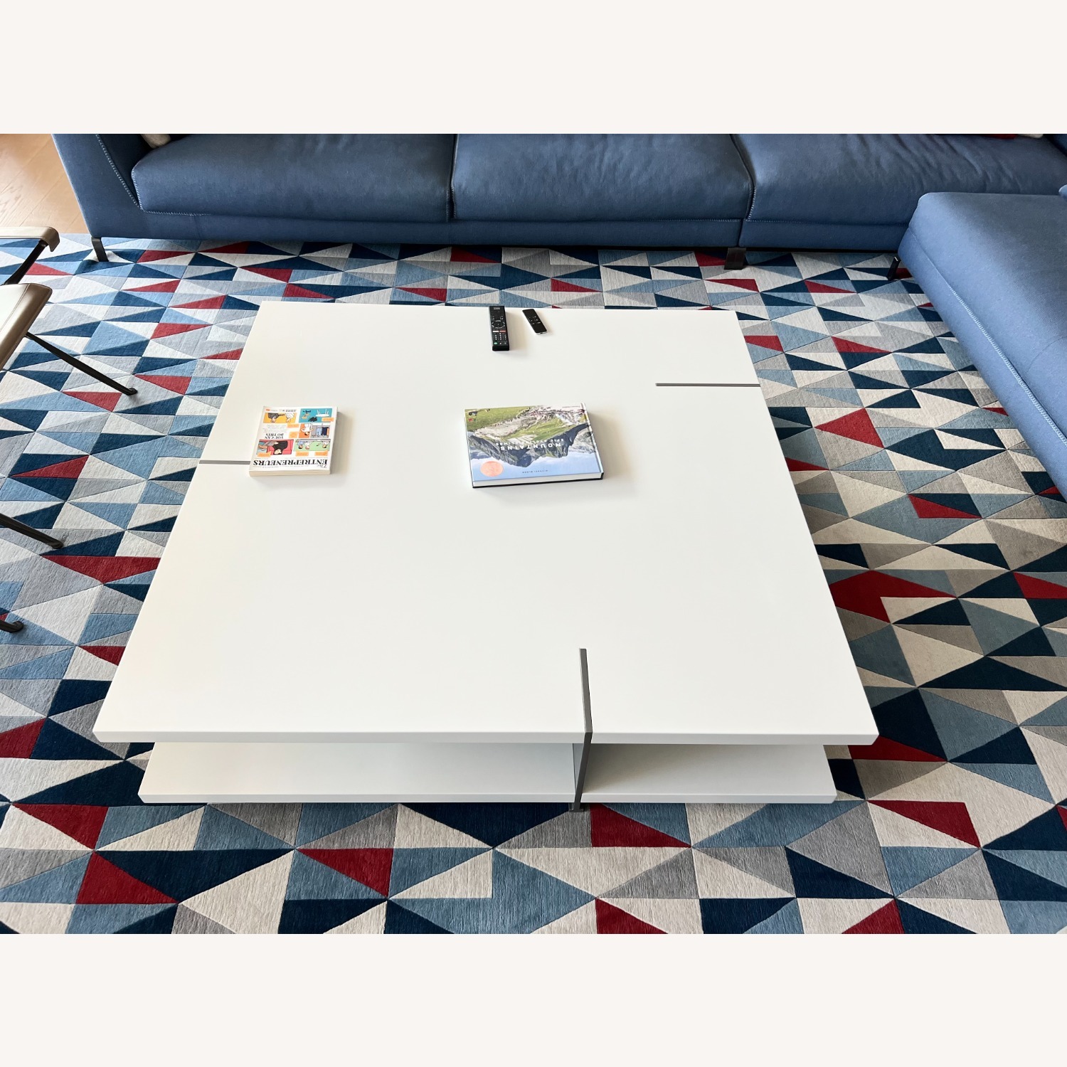 Poliform White Lacquer Coffee Table - image-2