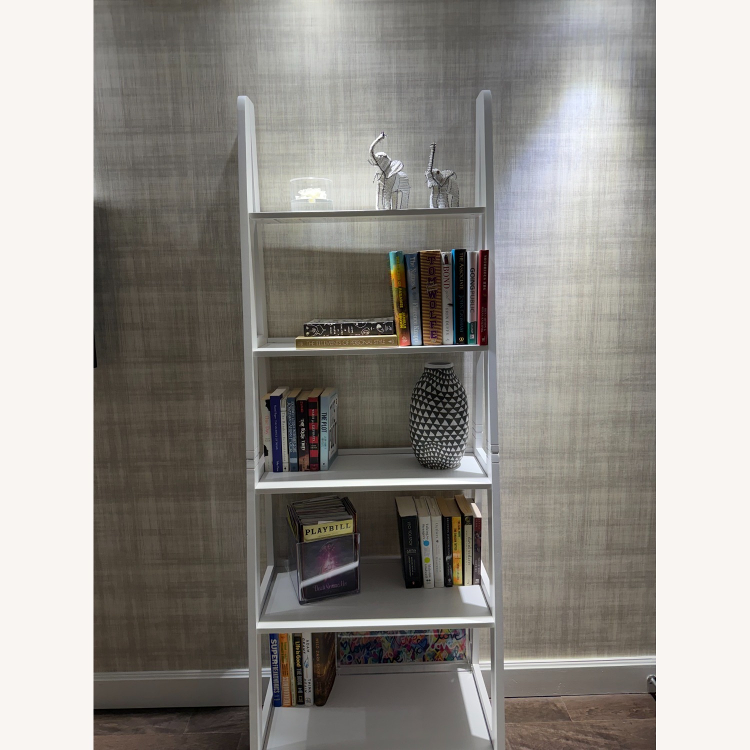 Wayfair White Wood Bookcase - image-1