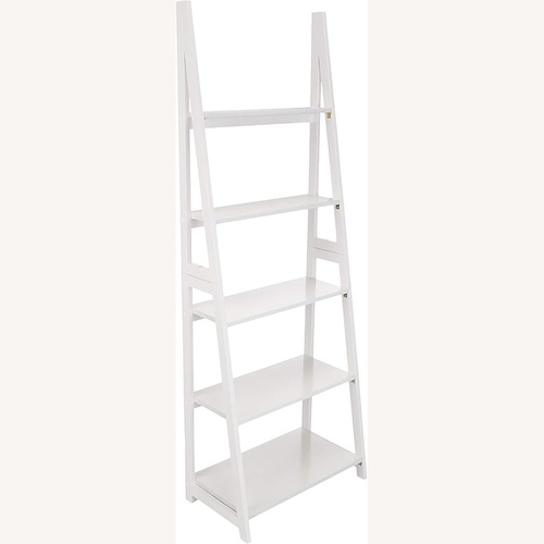 Used Wayfair White Wood Bookcase for sale on AptDeco