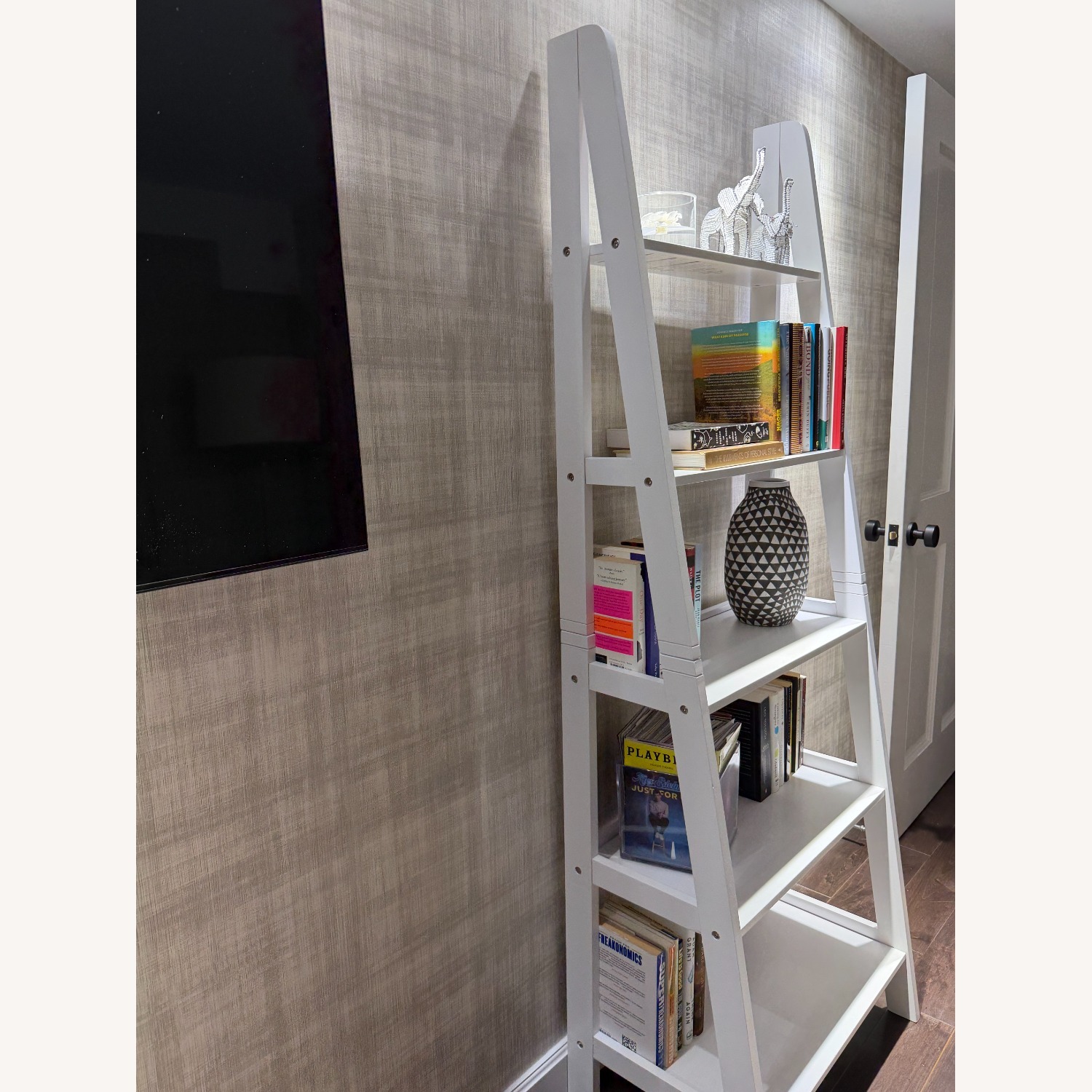 Wayfair White Wood Bookcase - image-2