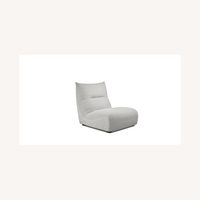 Roche Bobois White Fabric 3+ Seater Sofa