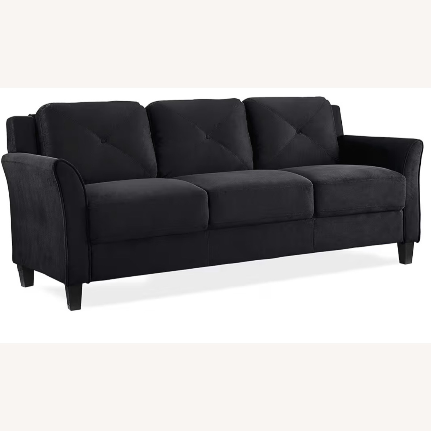 3 Seater Black Couch - image-5