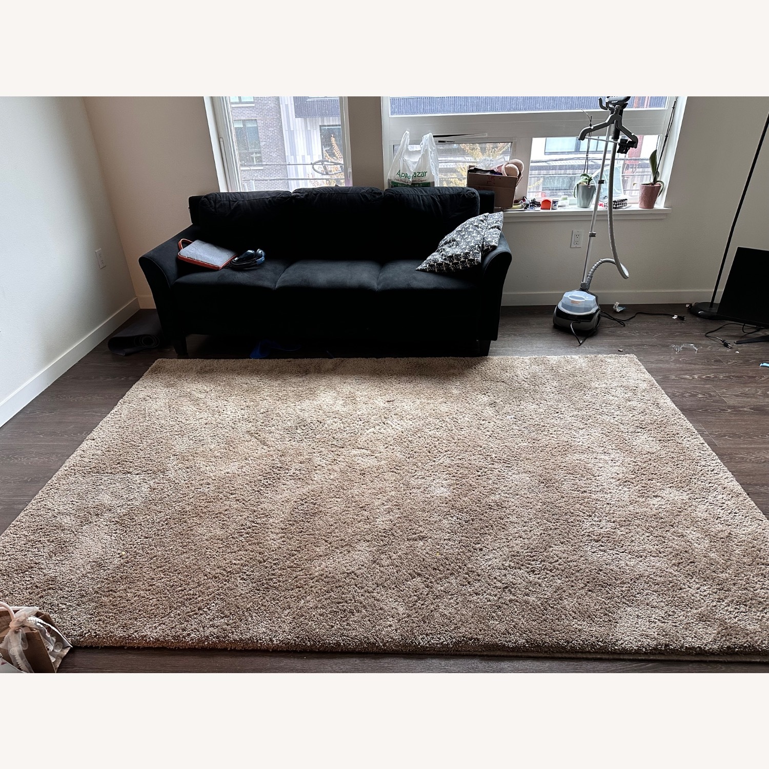 3 Seater Black Couch - image-4