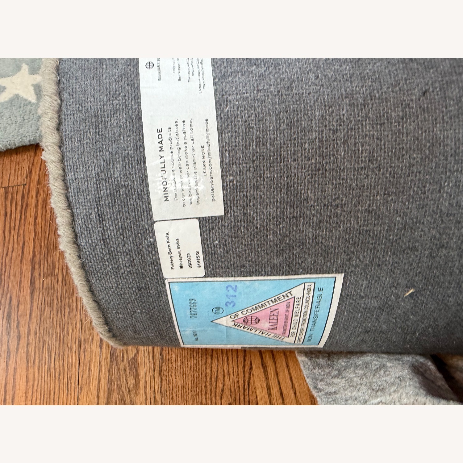 Pottery Barn Kids Starry Skies Rug & Pad 7x10 - image-3