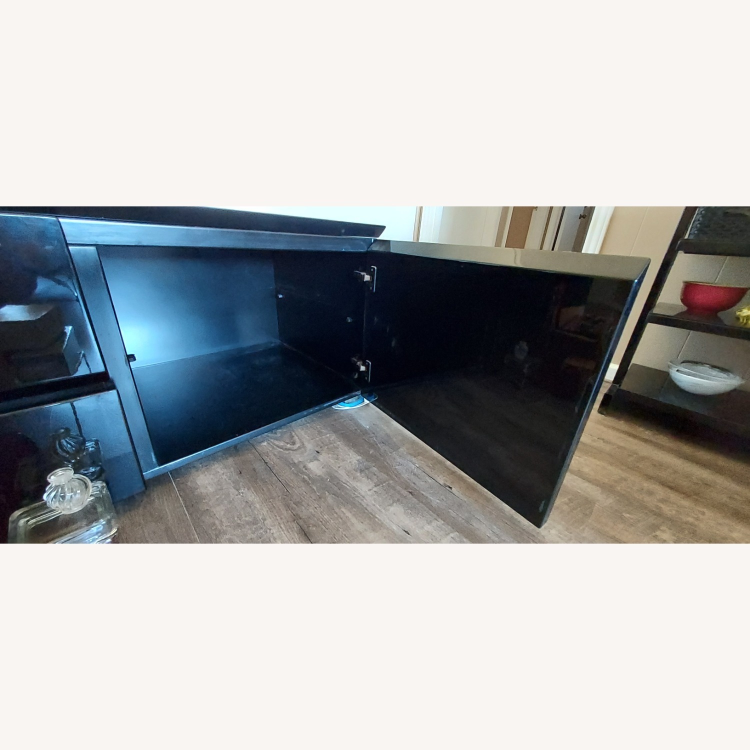 Saporiti Italia Black Lacquer Sideboard - image-6