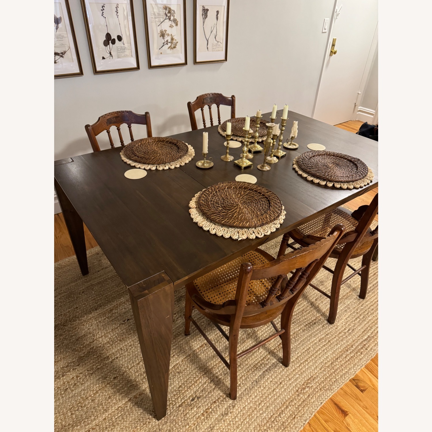 West Elm Anderson Wood Expandable Dining Table - image-6