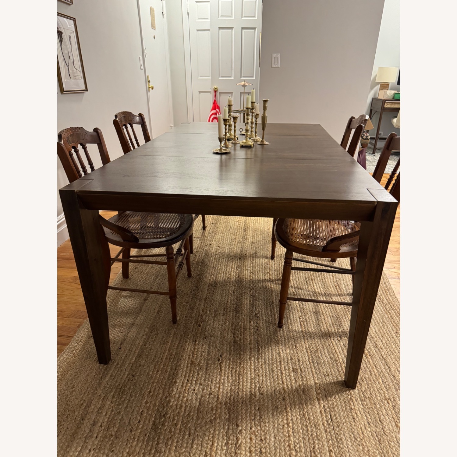 West Elm Anderson Wood Expandable Dining Table - image-5