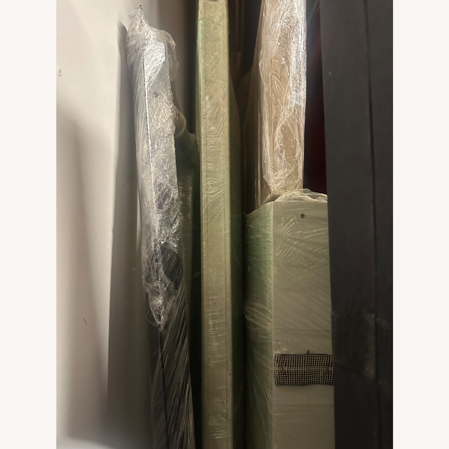 Restoration Hardware Gray Wood Marcelle Twin Bed - image-4