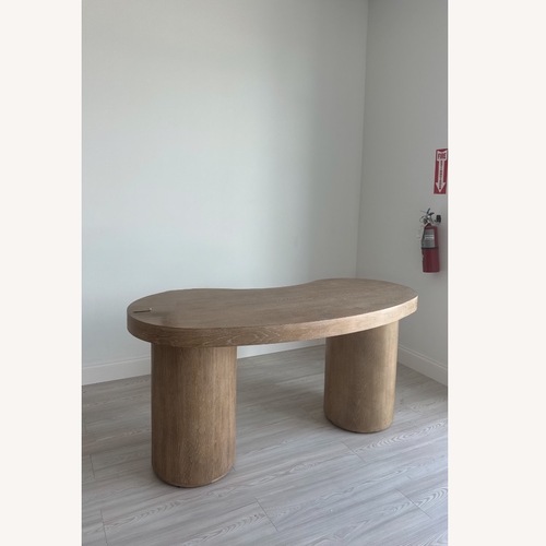 Used Lulu & Georgia Great Wood Desk for sale on AptDeco