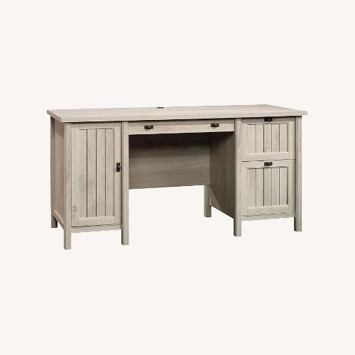 Used Wayfair Natural Wood Desk for sale on AptDeco