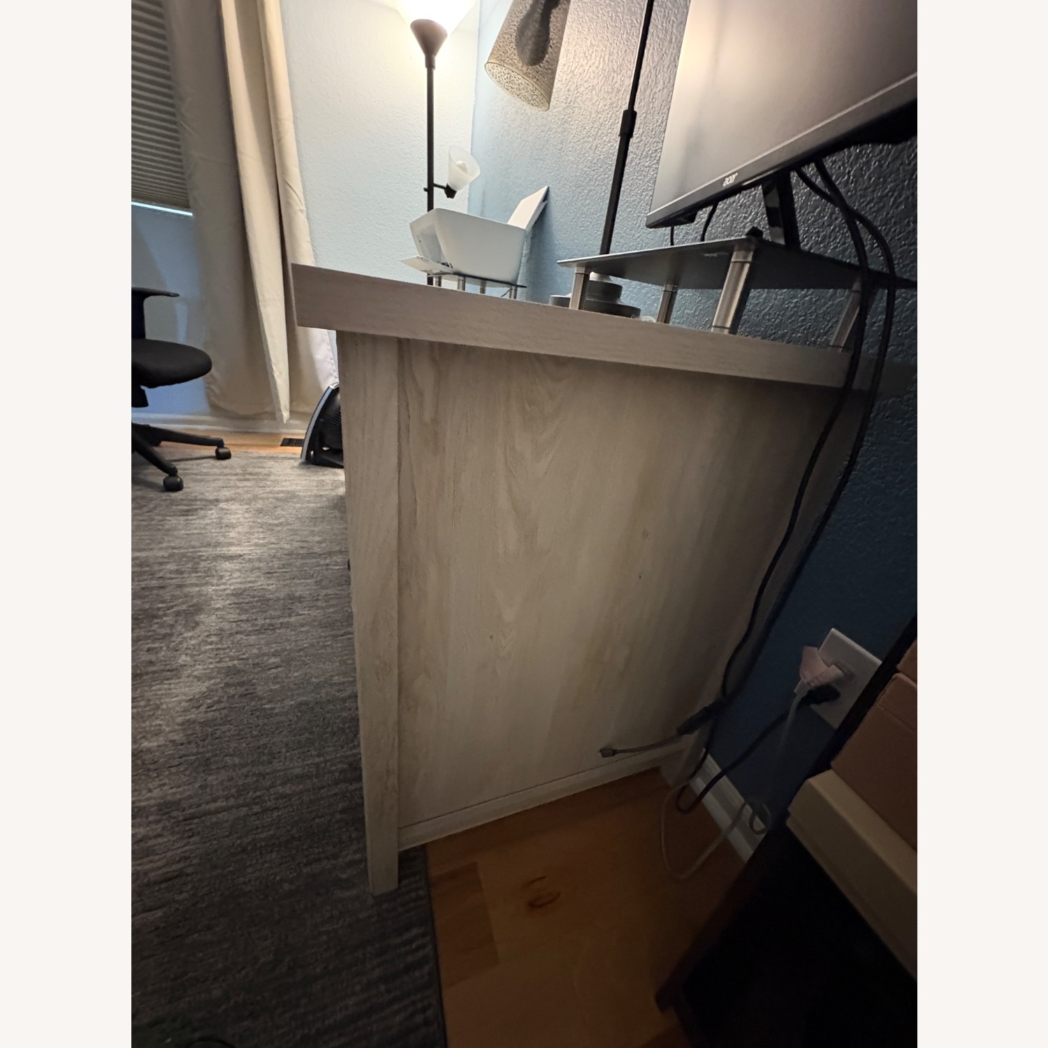 Wayfair Natural Wood Desk - image-4