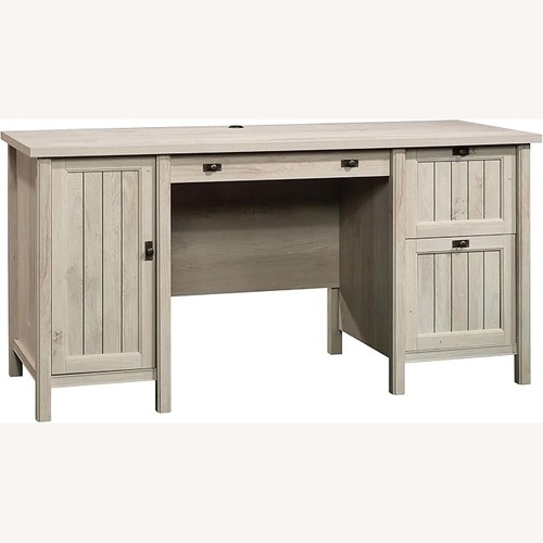 Used Wayfair Natural Wood Desk for sale on AptDeco