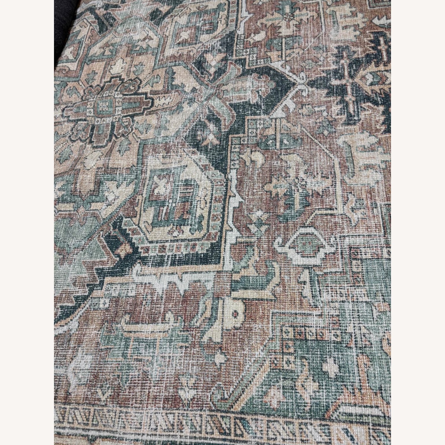 Blue/White Area Rug - image-2