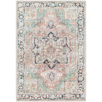Blue/White Area Rug