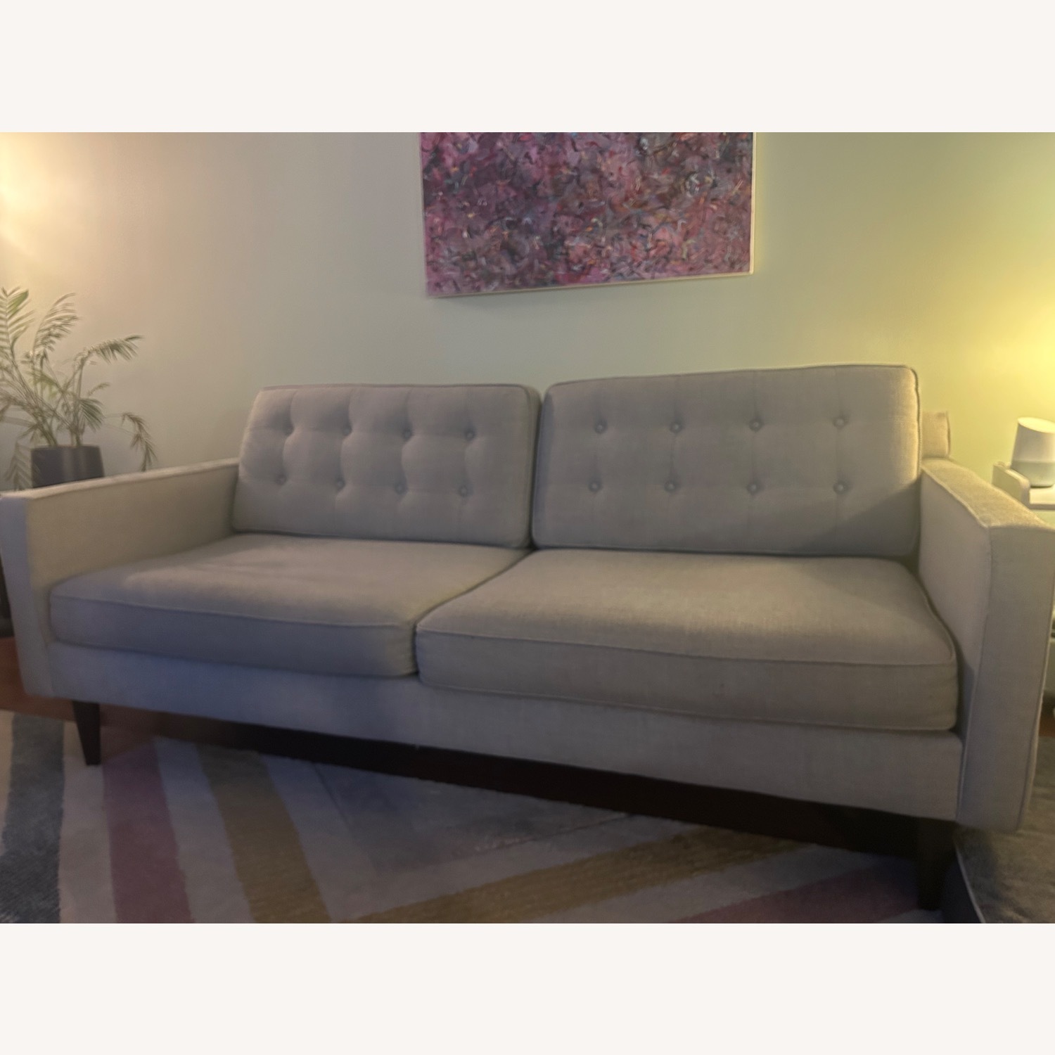West Elm Drake Light Gray 3+ Seater Sofa - image-1