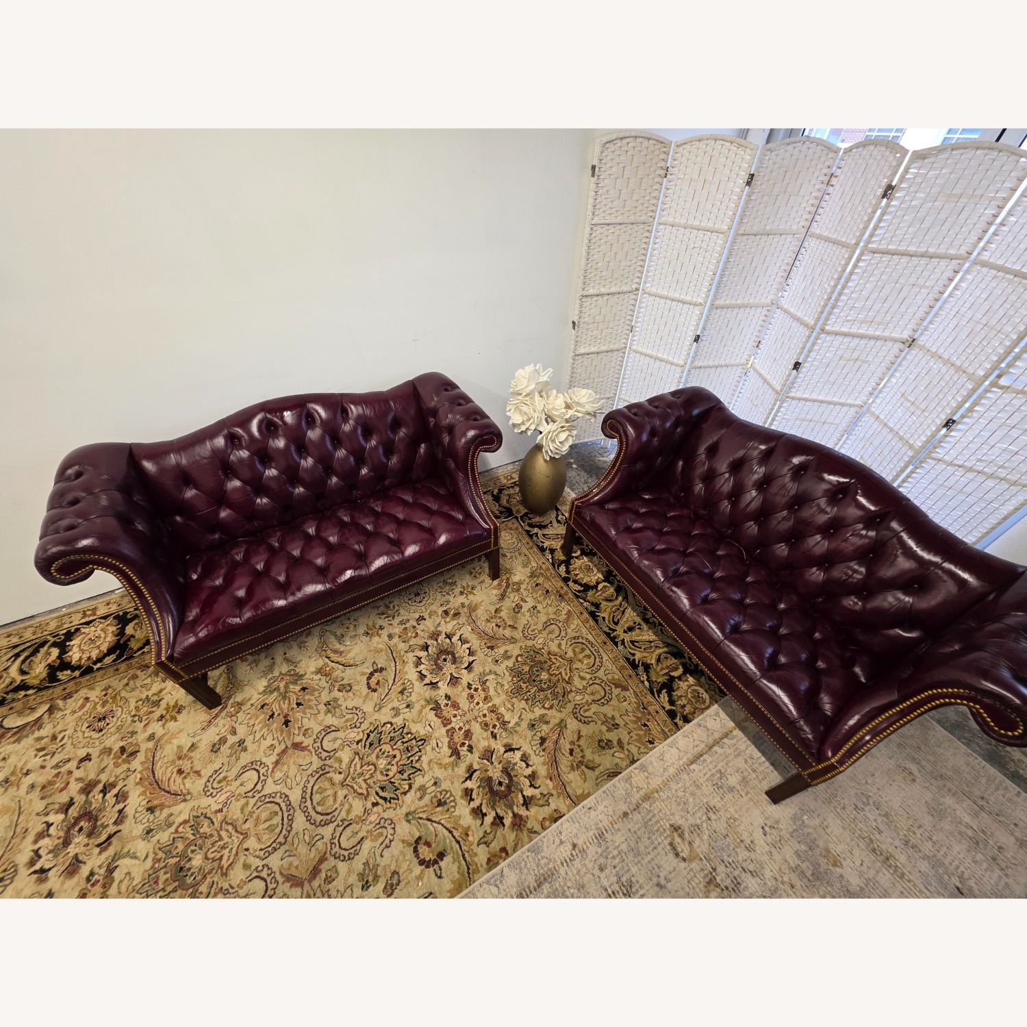 Hancock & Moore Loveseat - image-6