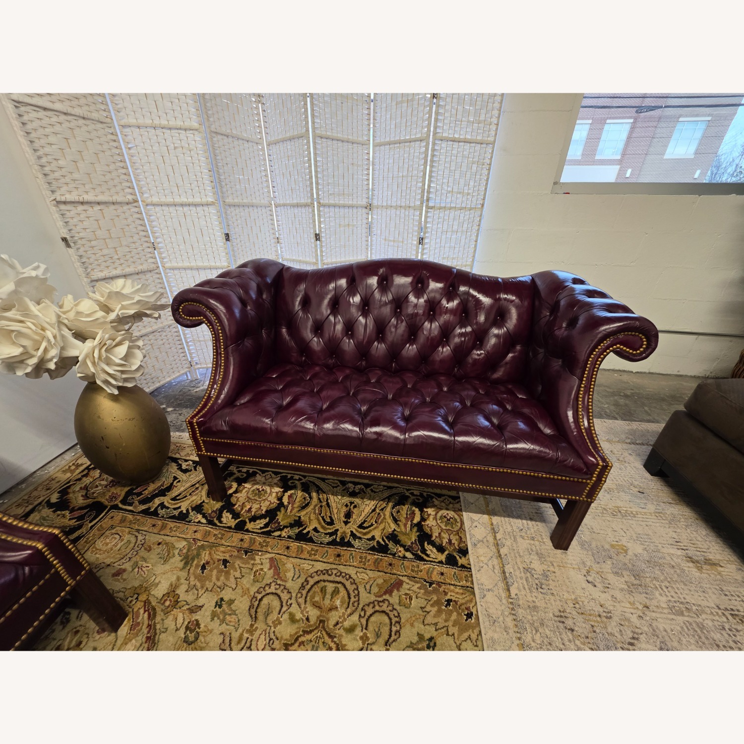 Hancock & Moore Loveseat - image-4