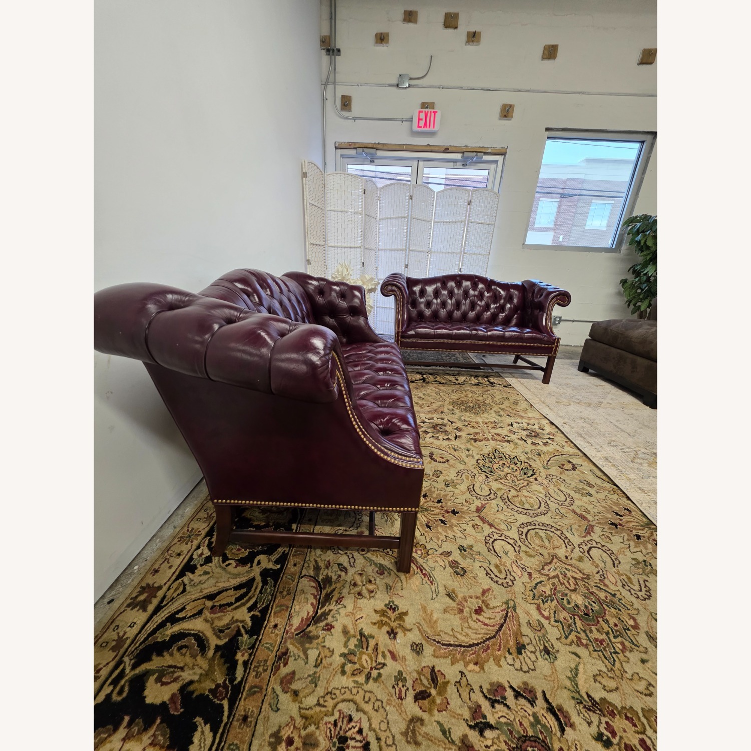 Hancock & Moore Loveseat - image-3