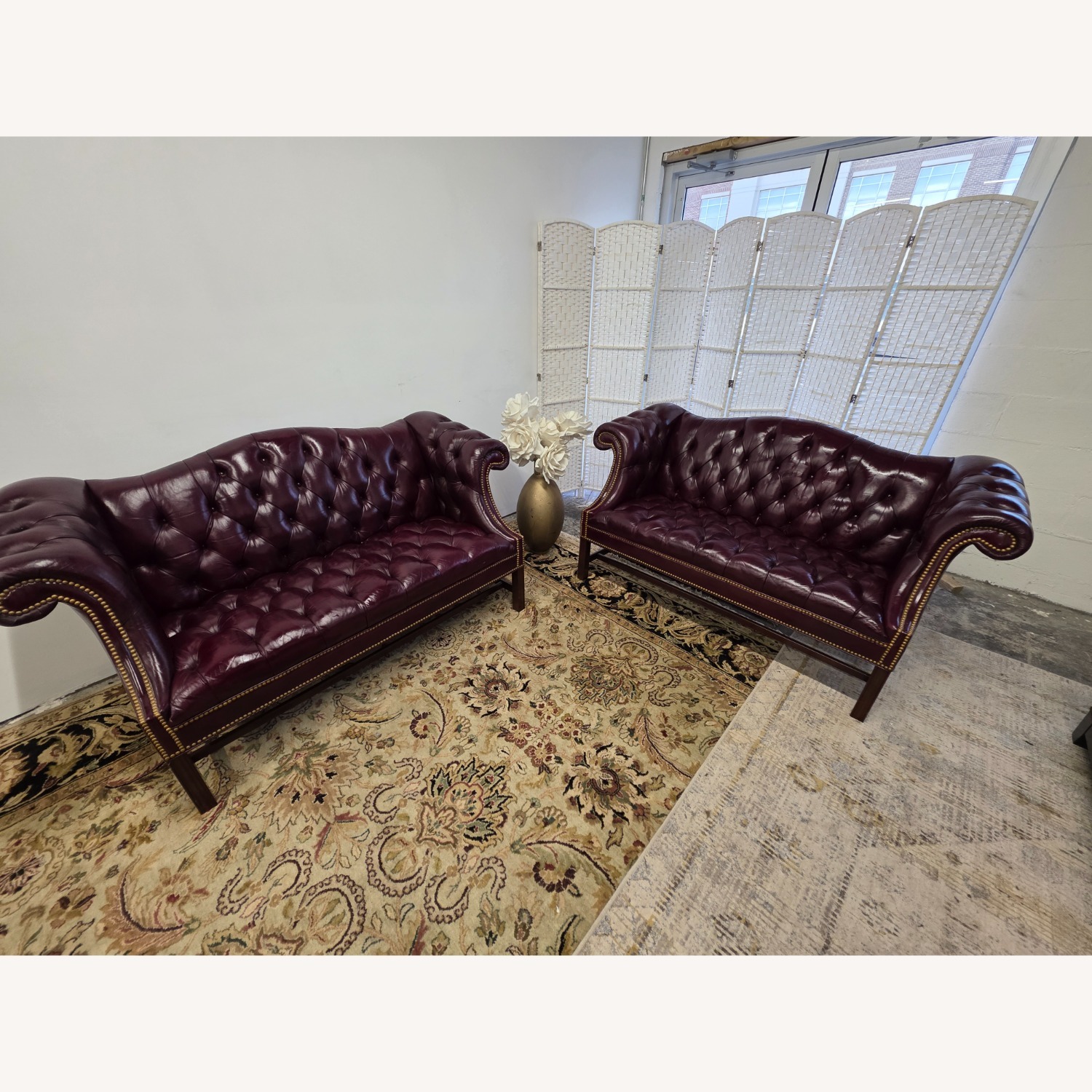 Hancock & Moore Loveseat - image-5