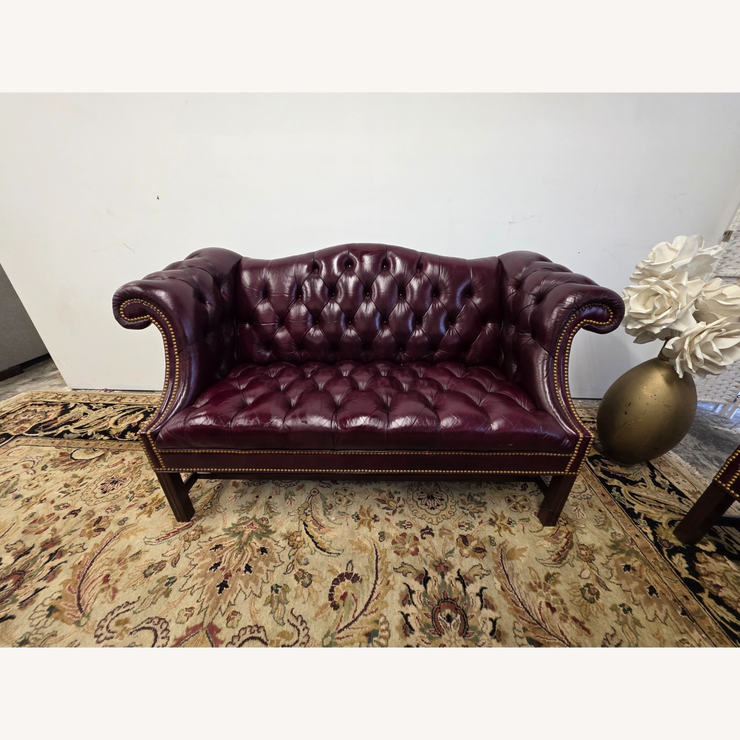 Hancock & Moore Loveseat - image-7