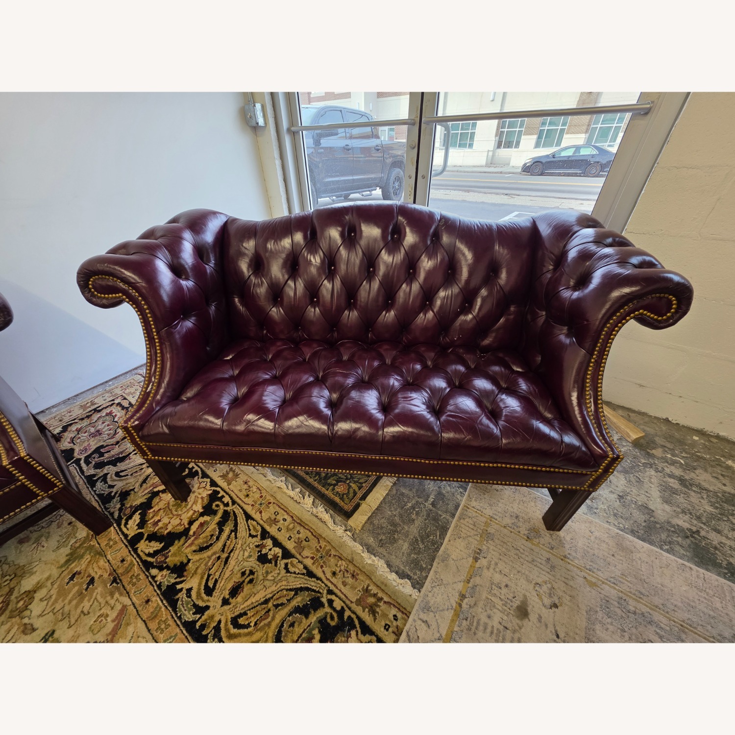 Hancock & Moore Loveseat - image-8