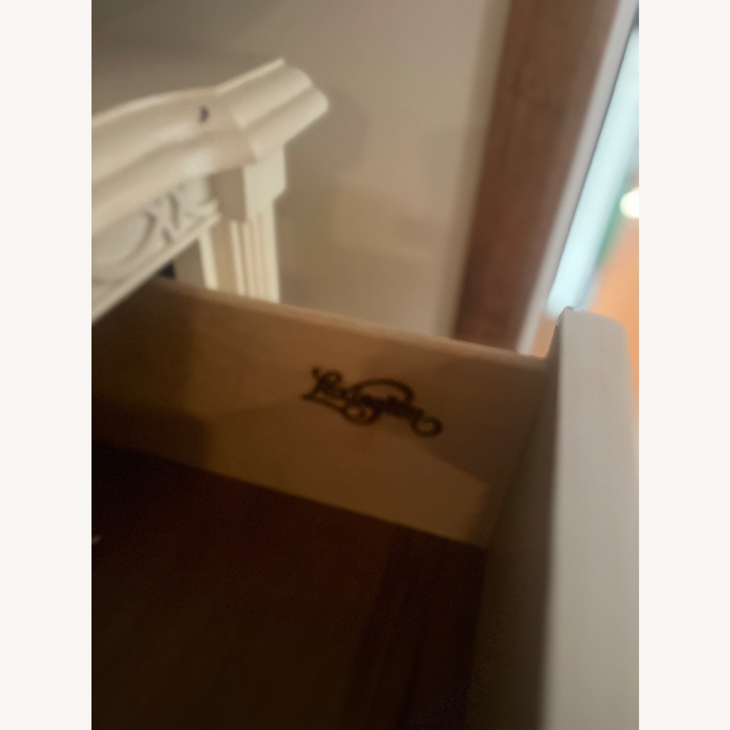 Lexington Furniture White Wood Dresser - image-1