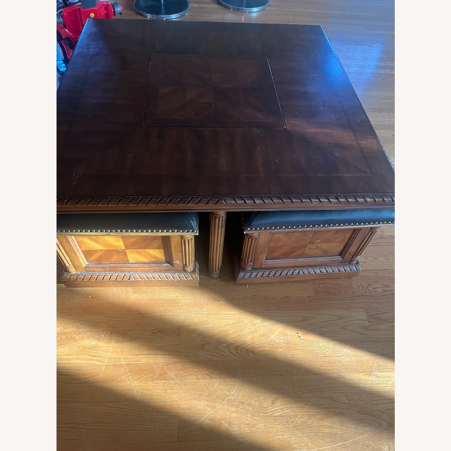 Frontgate Dark Brown Play Table - image-3