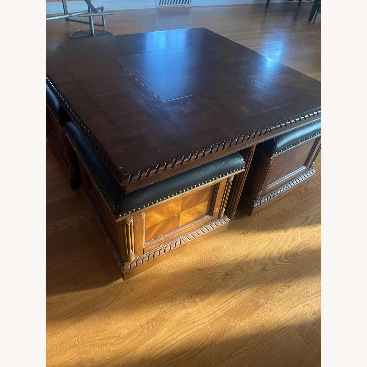 Frontgate Dark Brown Play Table - image-2