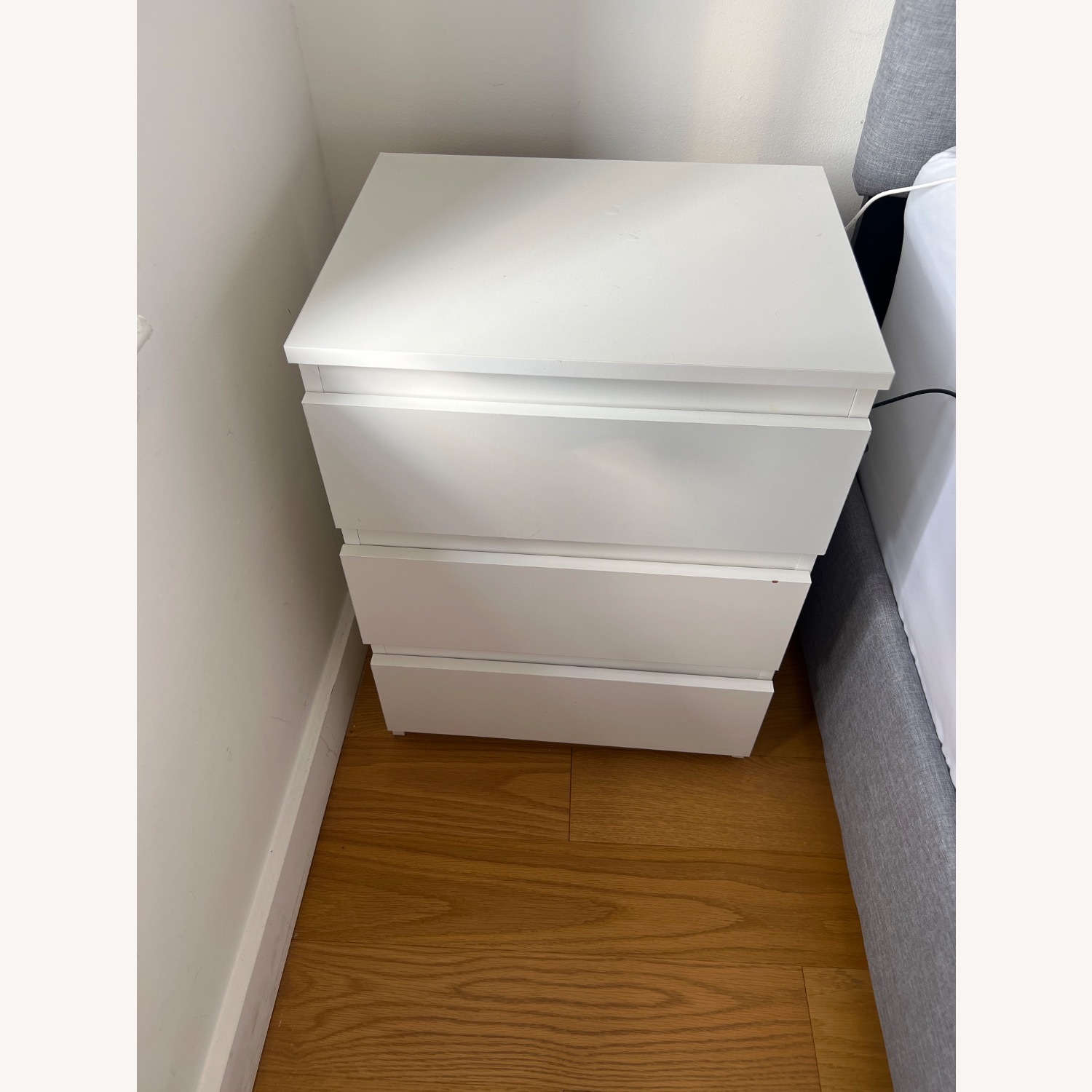 IKEA Nightstand with 3 Drawers - image-2