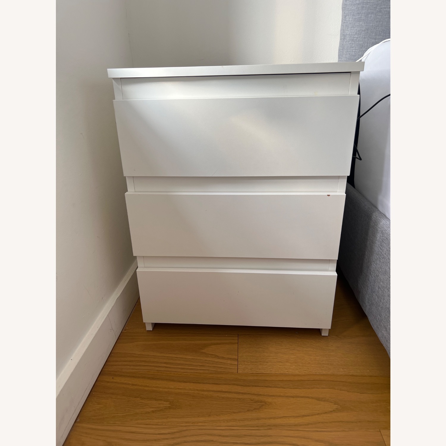 IKEA Nightstand with 3 Drawers - image-1
