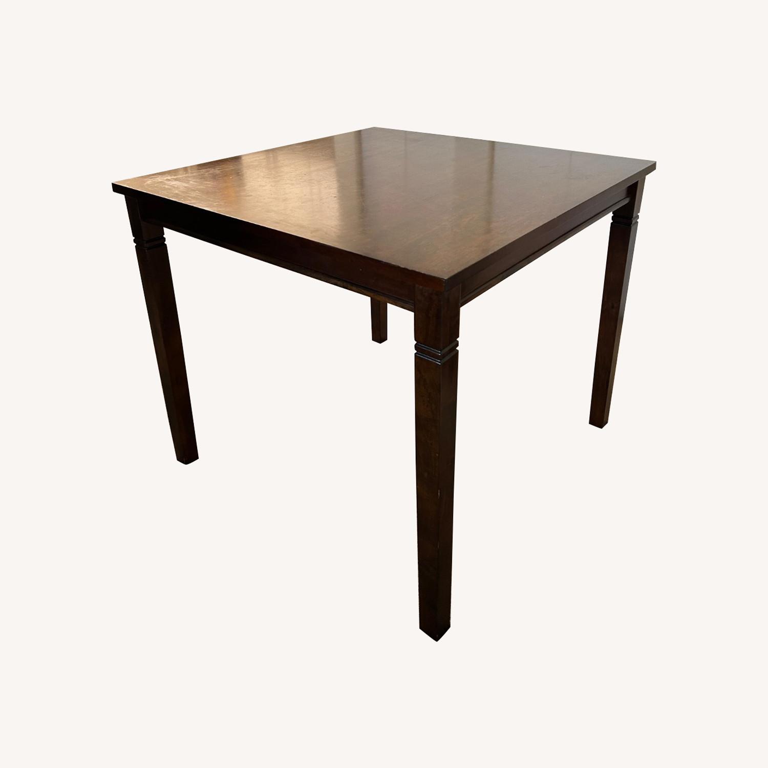 Dark Brown Dining Set - image-0