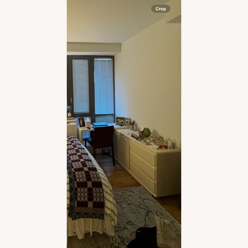 Used Adjustable Cream Desk/Dresser  for sale on AptDeco