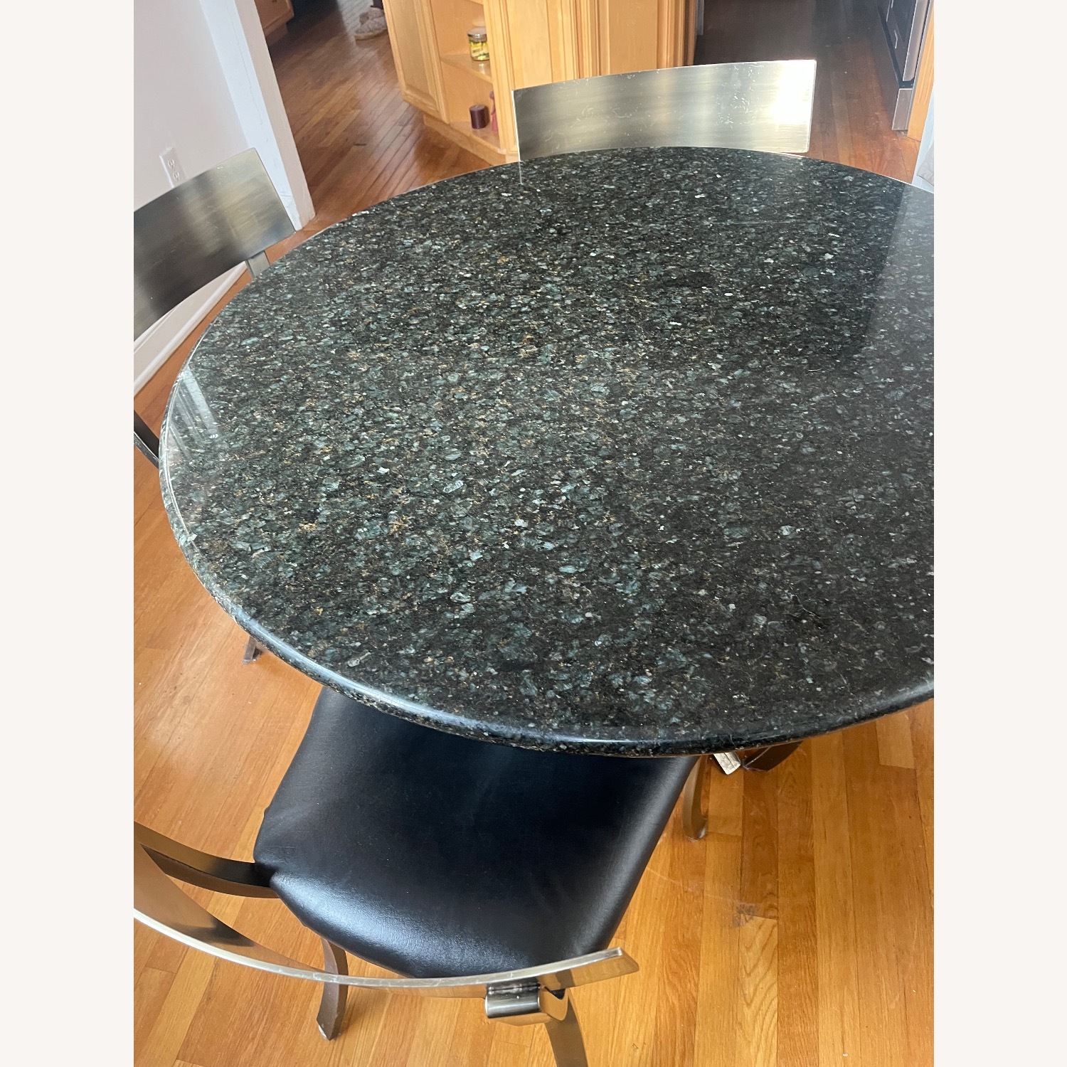 Vintage/Antique Black Dining Set - image-2