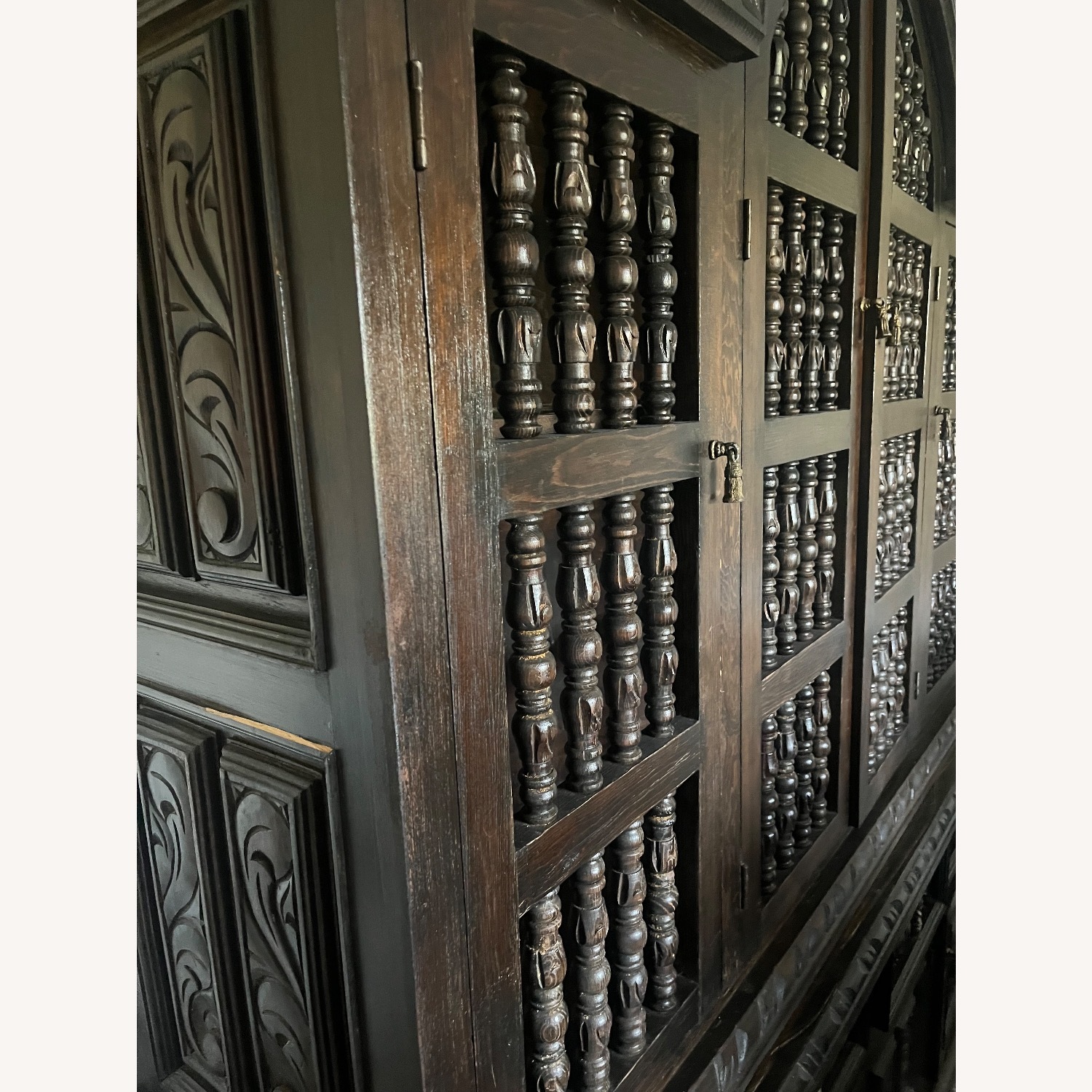 Vintage/Antique Black Sideboard - image-1