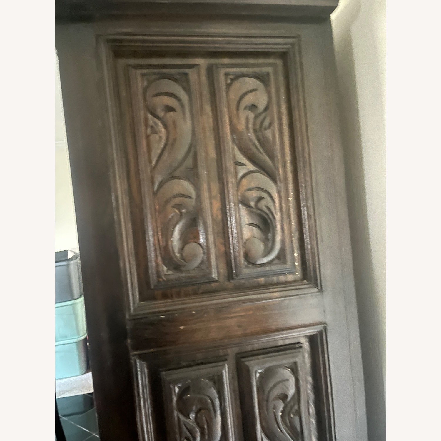 Vintage/Antique Black Sideboard - image-3