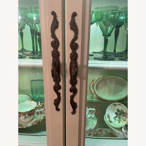 Used Antique Italian Provincial Breakfront for sale on AptDeco