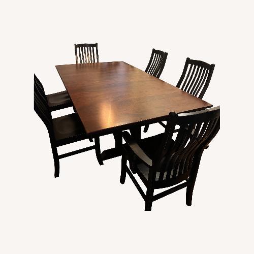 Used Exquisite Amish-Made Dining Set for sale on AptDeco