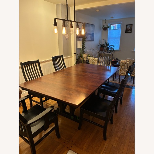 Used Exquisite Amish-Made Dining Set for sale on AptDeco