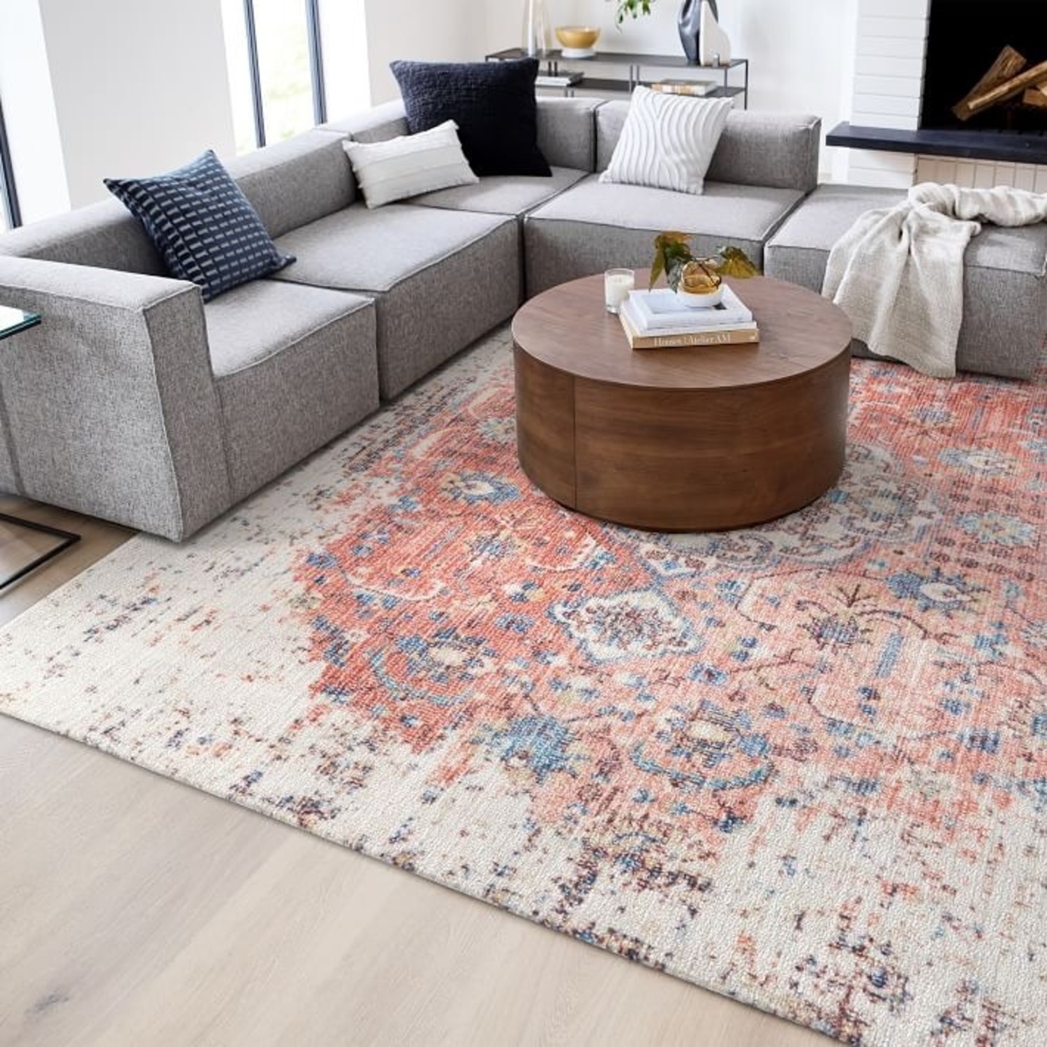 West Elm Rani Rug, 5x8, Multi - image-3