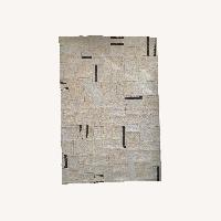 Kilim Patchwork Wool Area Rug 4' x 6'