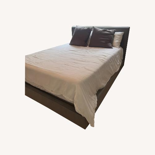Used Queen Living Spaces Upholstered Bed for sale on AptDeco