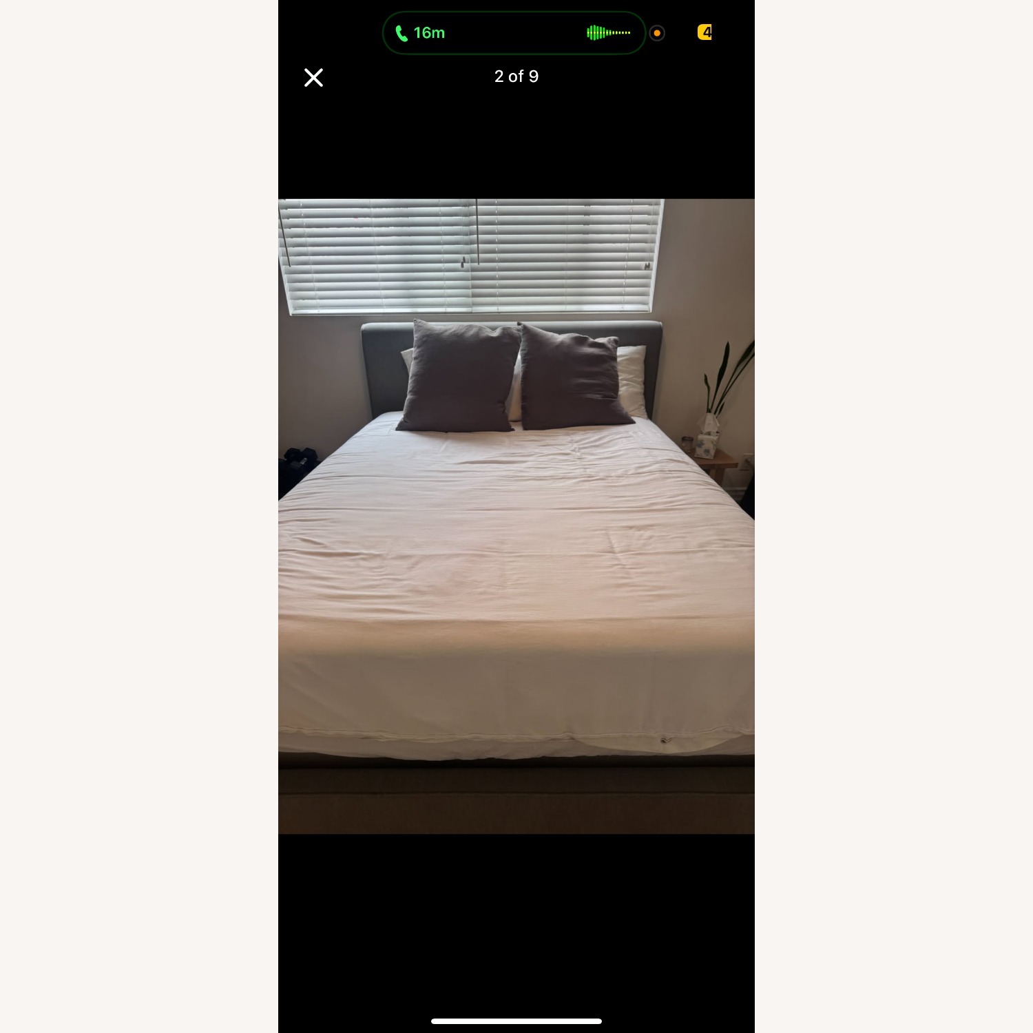 Queen Living Spaces Upholstered Bed - image-3