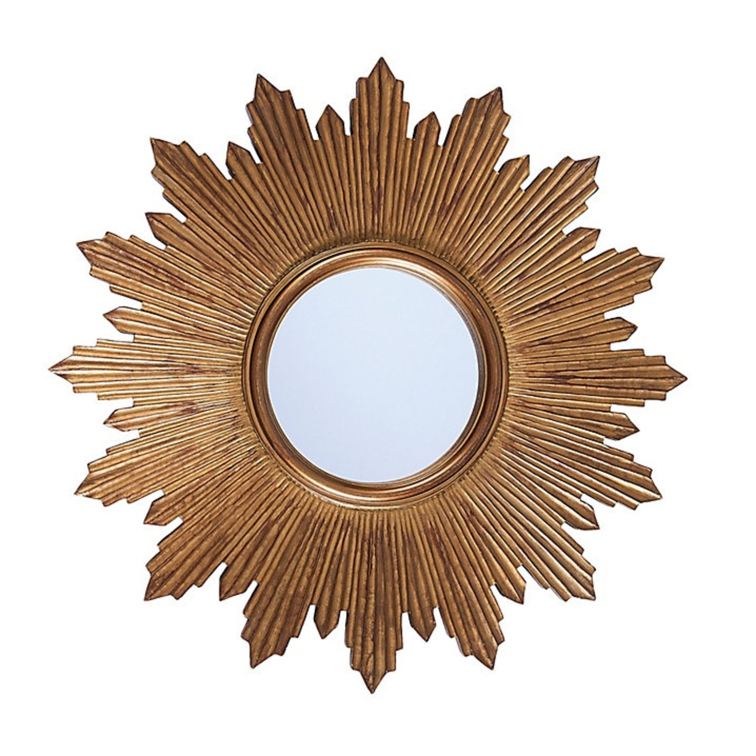 Ballard Designs Gilded Sunburst Mirror - image-4