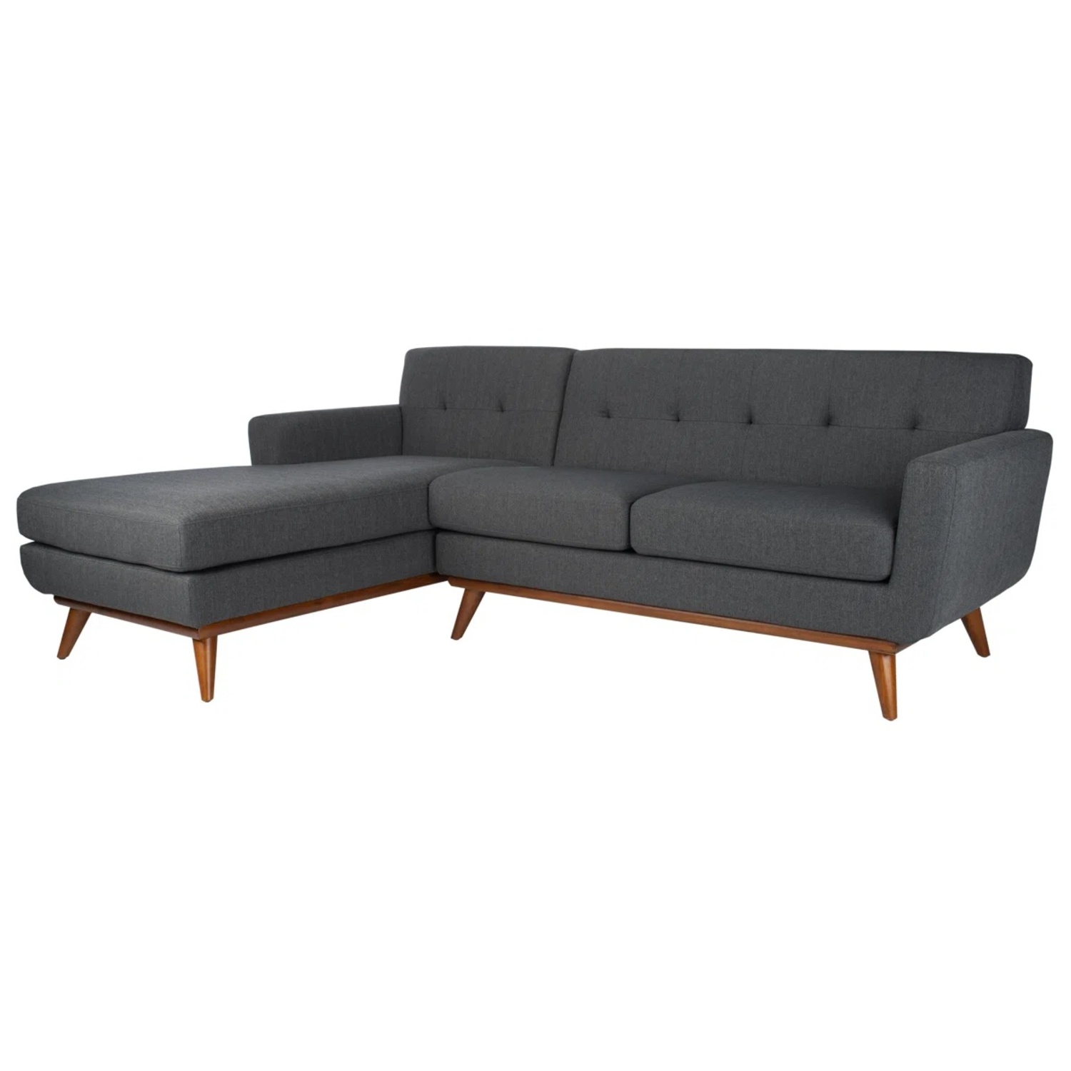 Wade Logan Dark Gray 3+ Piece Sectional - image-4