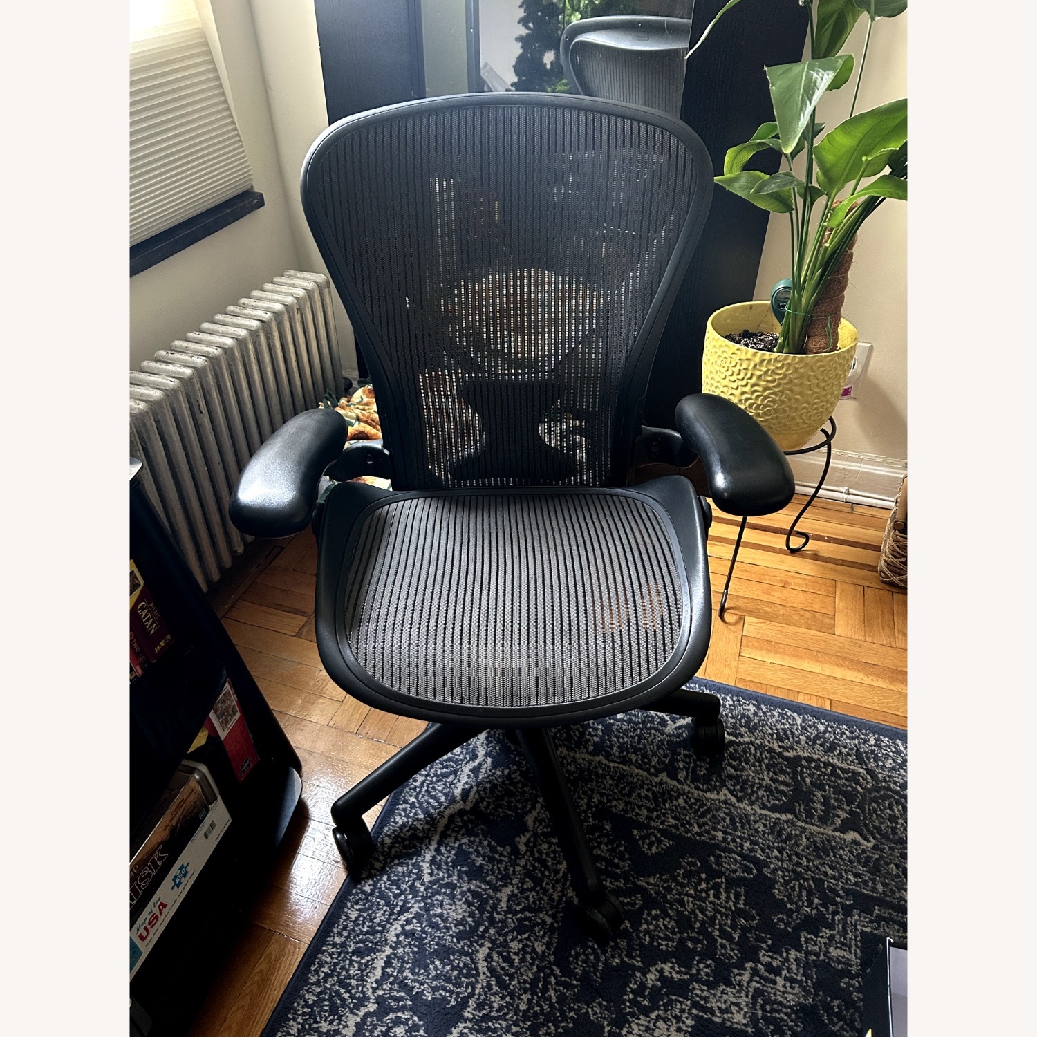 Herman Miller Aeron Dark Gray Office Chair - image-1