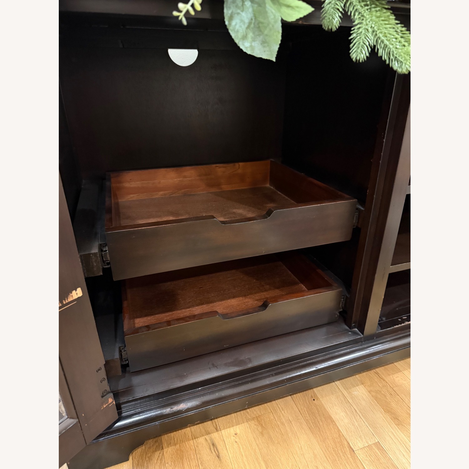 Pottery Barn Holstead Windowpane Media Console - image-1