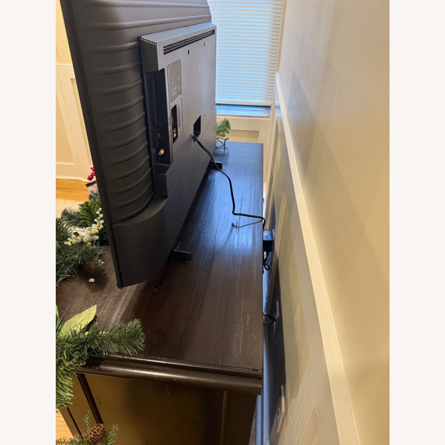 Pottery Barn Holstead Windowpane Media Console - image-3