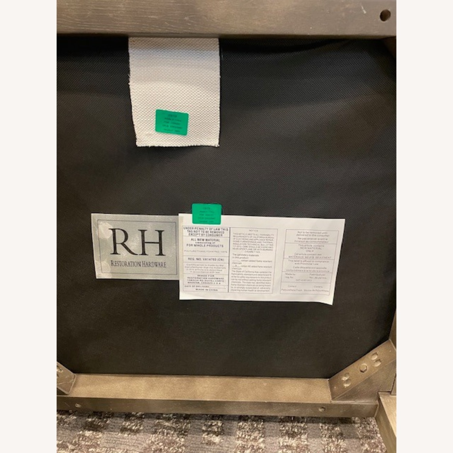 Restoration Hardware Dining Table and 6 Chairs - image-6